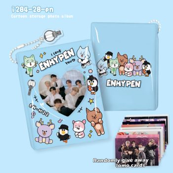 Fotókártya album (32 db fotókártyának) - Enhypen