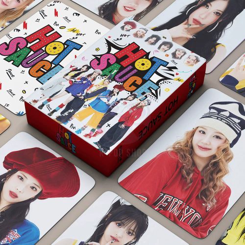 KPOP BABYMONSTER - Hot Sauce lomo card (55 db)