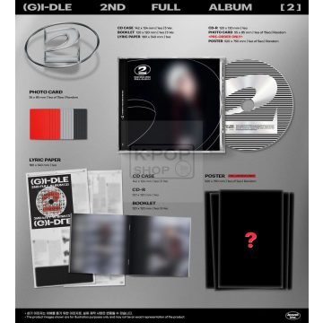 (G)I-DLE 2nd Full Album - 2 Jewel Case Version