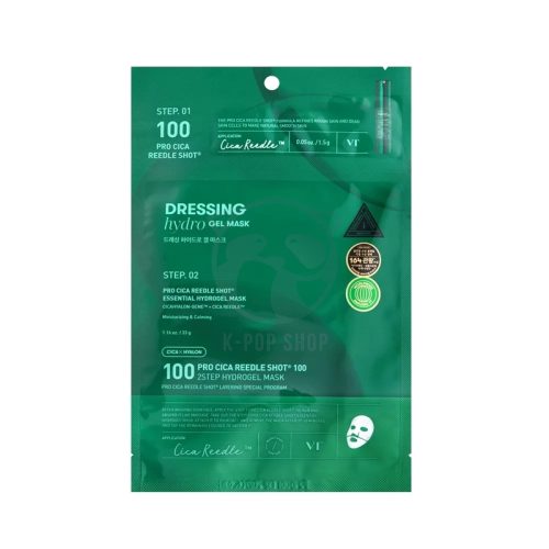 VT Cosmetics - Pro Cica Reedle Shot 100 2-Step Hydrogel Mask, 1 db