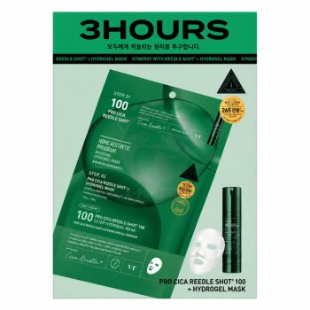   VT Cosmetics - Pro Cica Reedle Shot 100 2Step Hydrogel Mask, 4 db