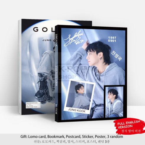 Jungkook (BTS) - Golden fotókönyv