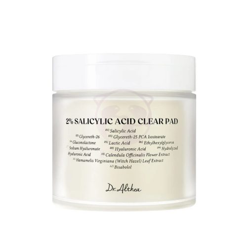 Dr. Althea - 2% Salicylic Acid Clear Pad, 60 pads