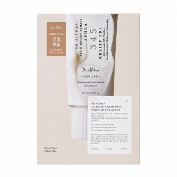 Dr. Althea - 345 Relief Cream Mask Box, 4 sheets