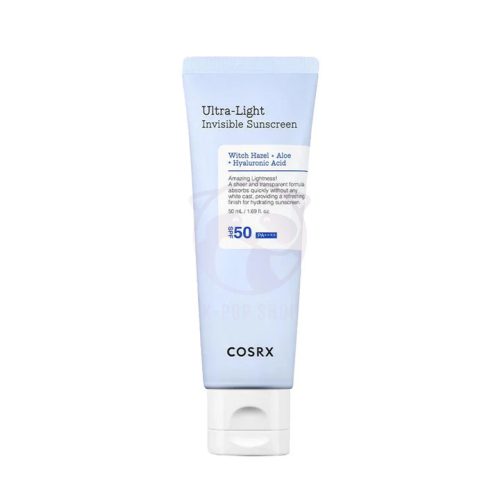 COSRX - Ultra Light Invisible Sunscreen SPF50 PA++++, 50 ml