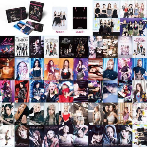 KPOP BLACKPINK - Pink Venom lomo card (55 db)