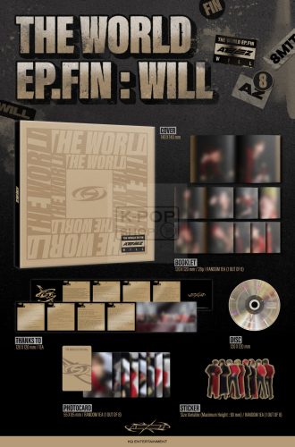 ATEEZ – THE WORLD EP.FIN : WILL Digipack Version 