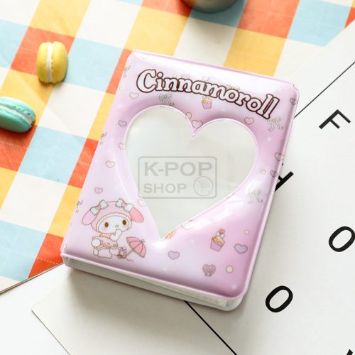 Fotókártya album - Cinnamoroll (36 db fotókártyának)