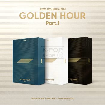   Ateez - GOLDEN HOUR : Part.1 (10th Mini Album) Photobook Version 