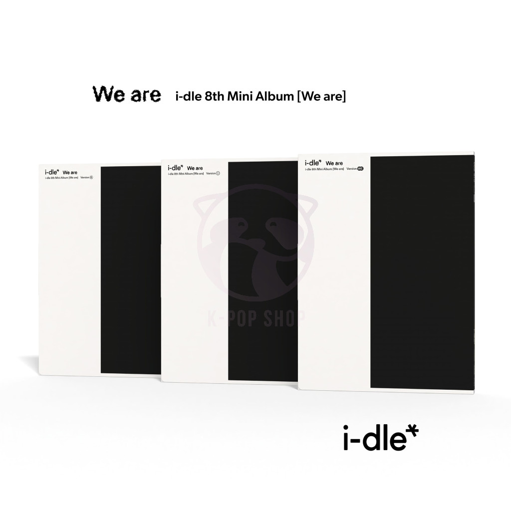 i-dle - We are (8th Mini Album) - K-POP SHOP - www.kpopshop.
