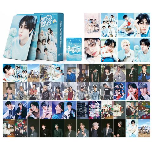 KPOP STRAY KIDS - Over The Rain lomo card (55 db) 